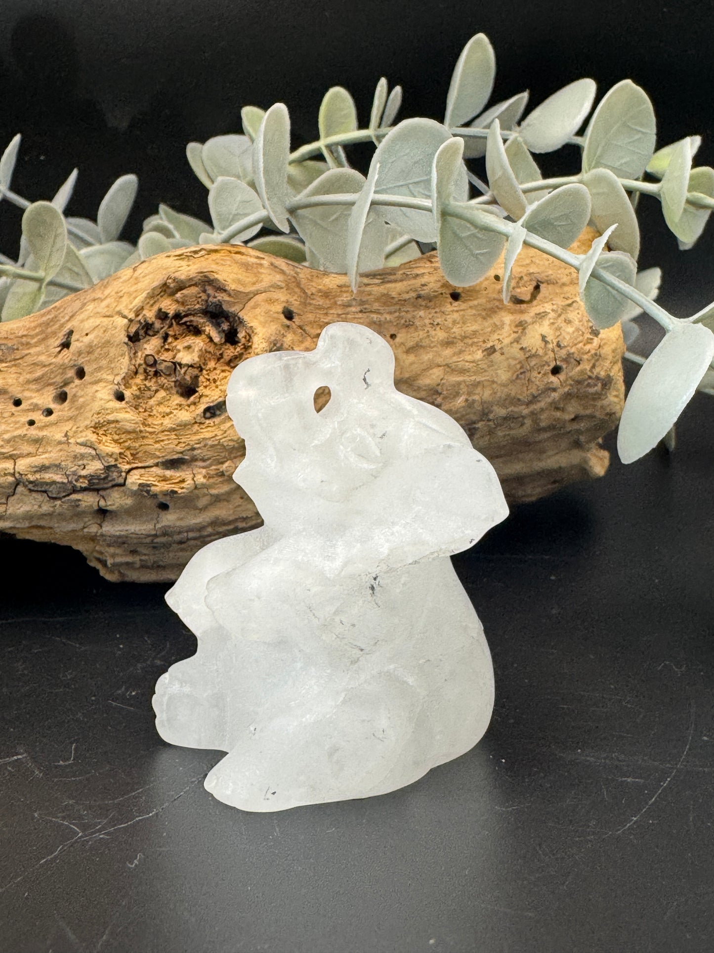 Clear Quartz Elephant