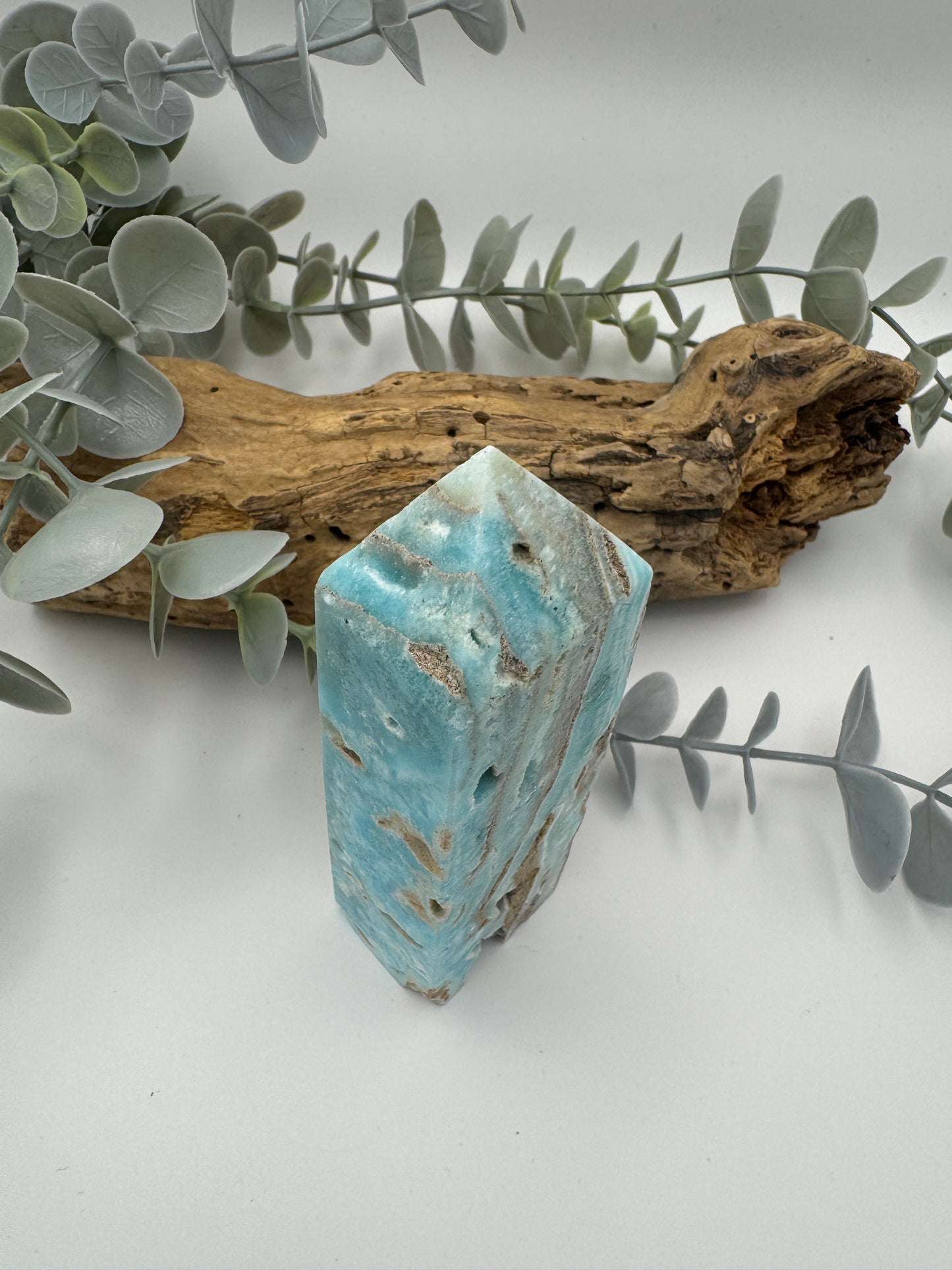 Blue Aragonite Tower