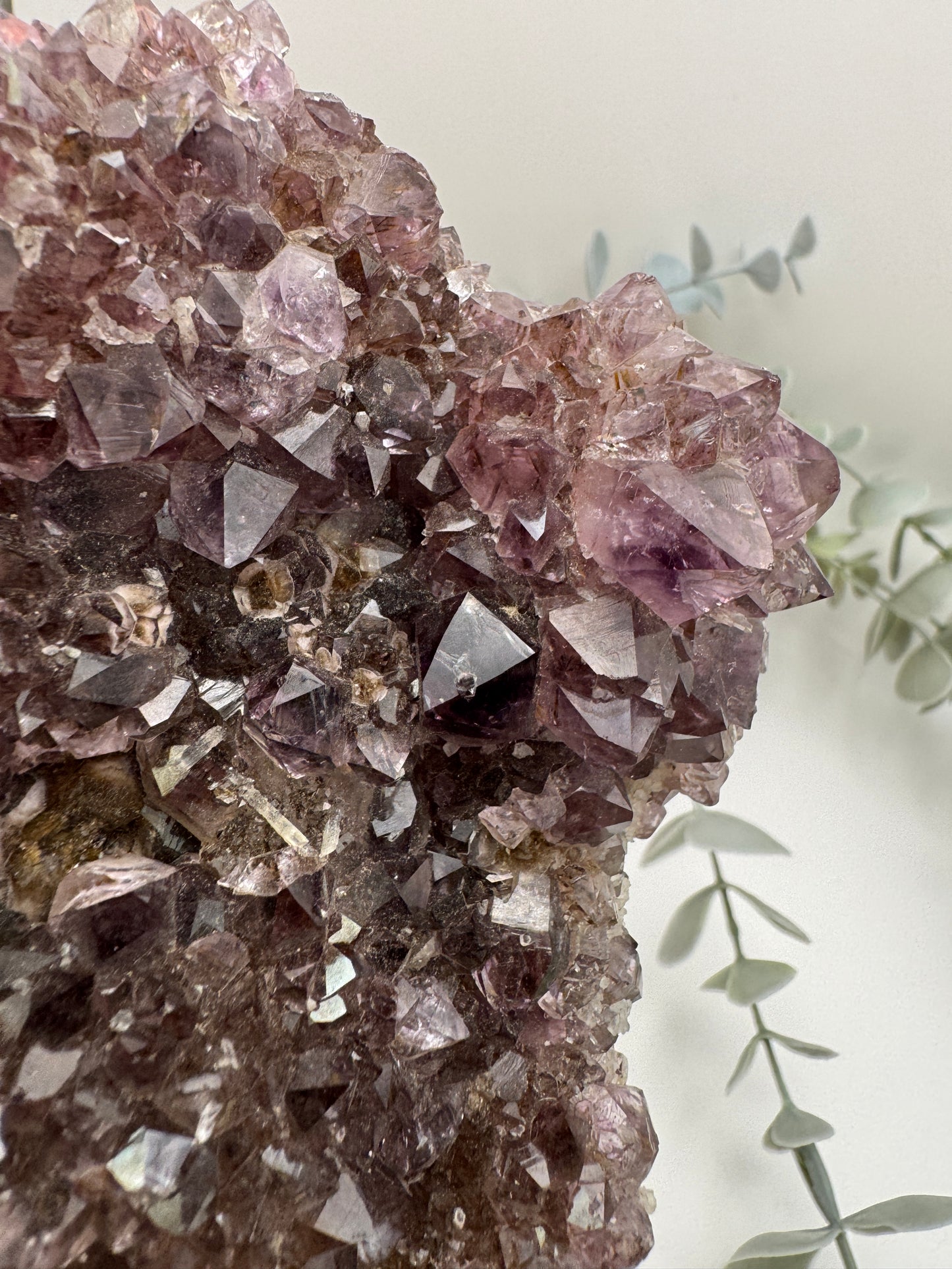 Amethyst Cluster with Stand