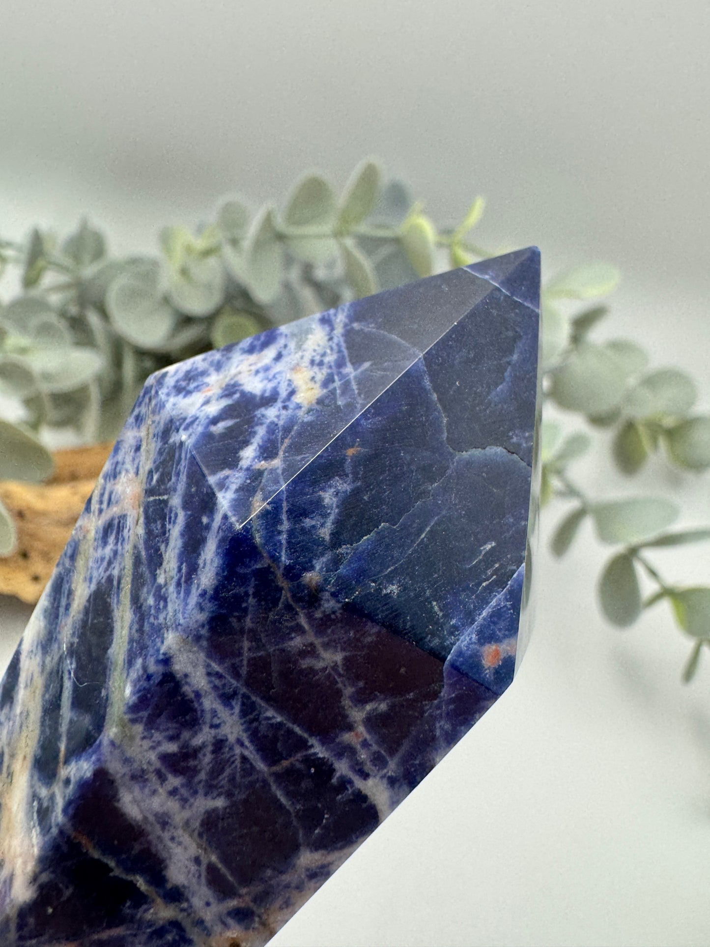 Sodalite Wand with Stand