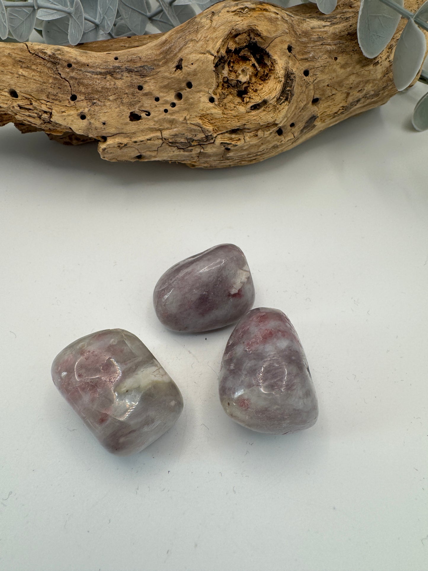 Plum Tourmaline Tumblestones