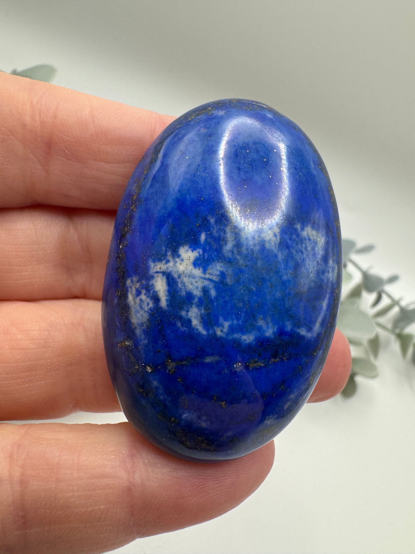 Lapis Lazuli Palm Stone