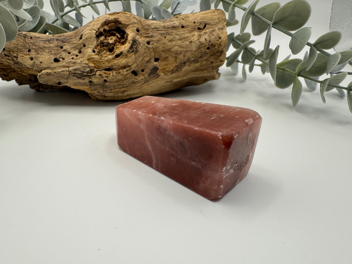 Rose Calcite Tower