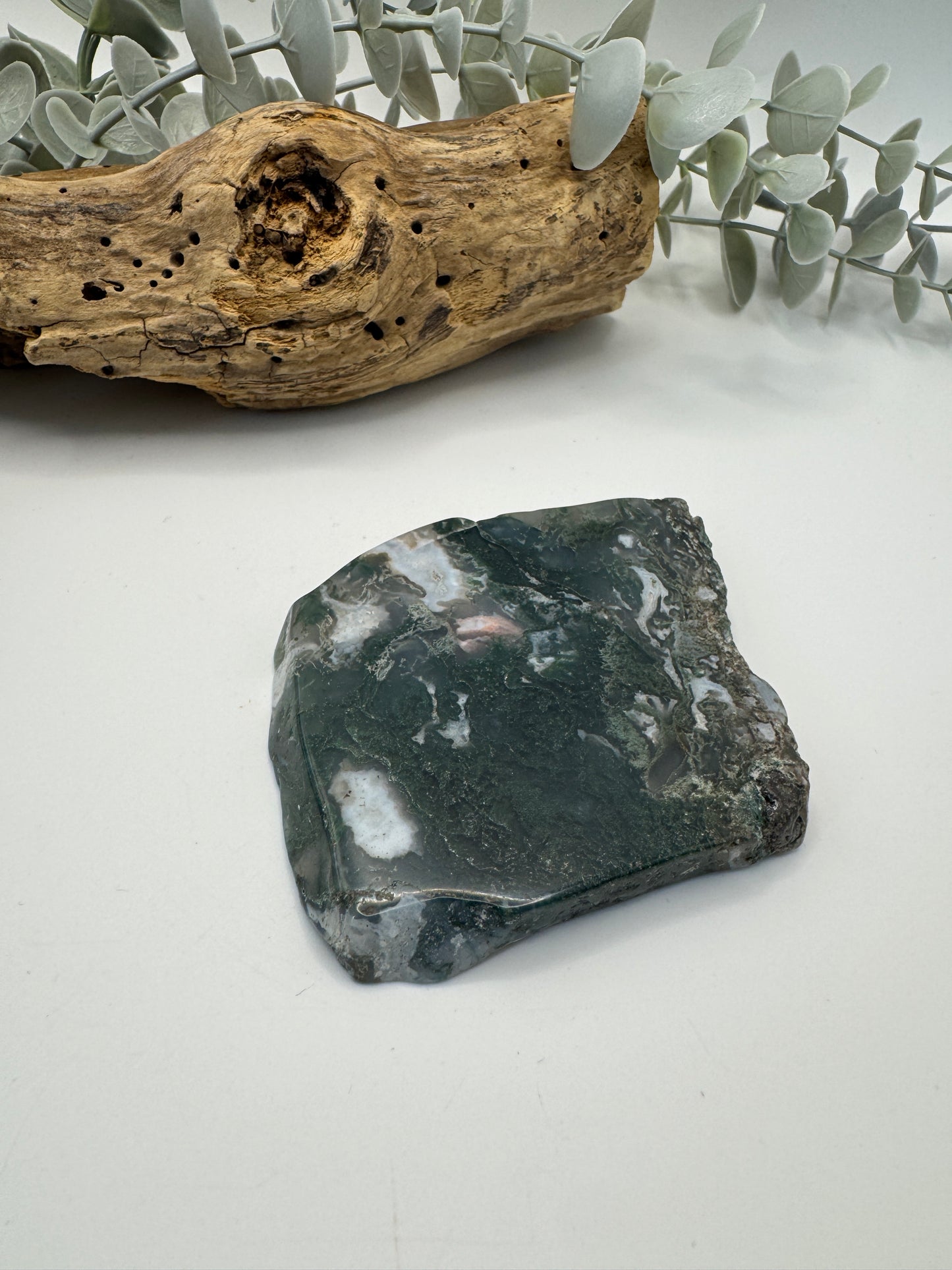 Moss Agate Slice
