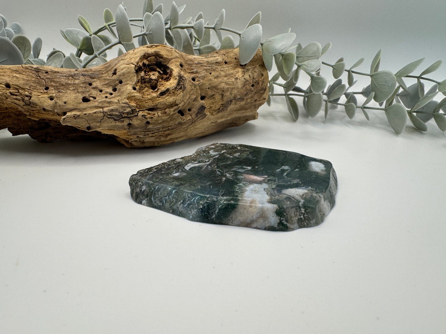 Moss Agate Slice