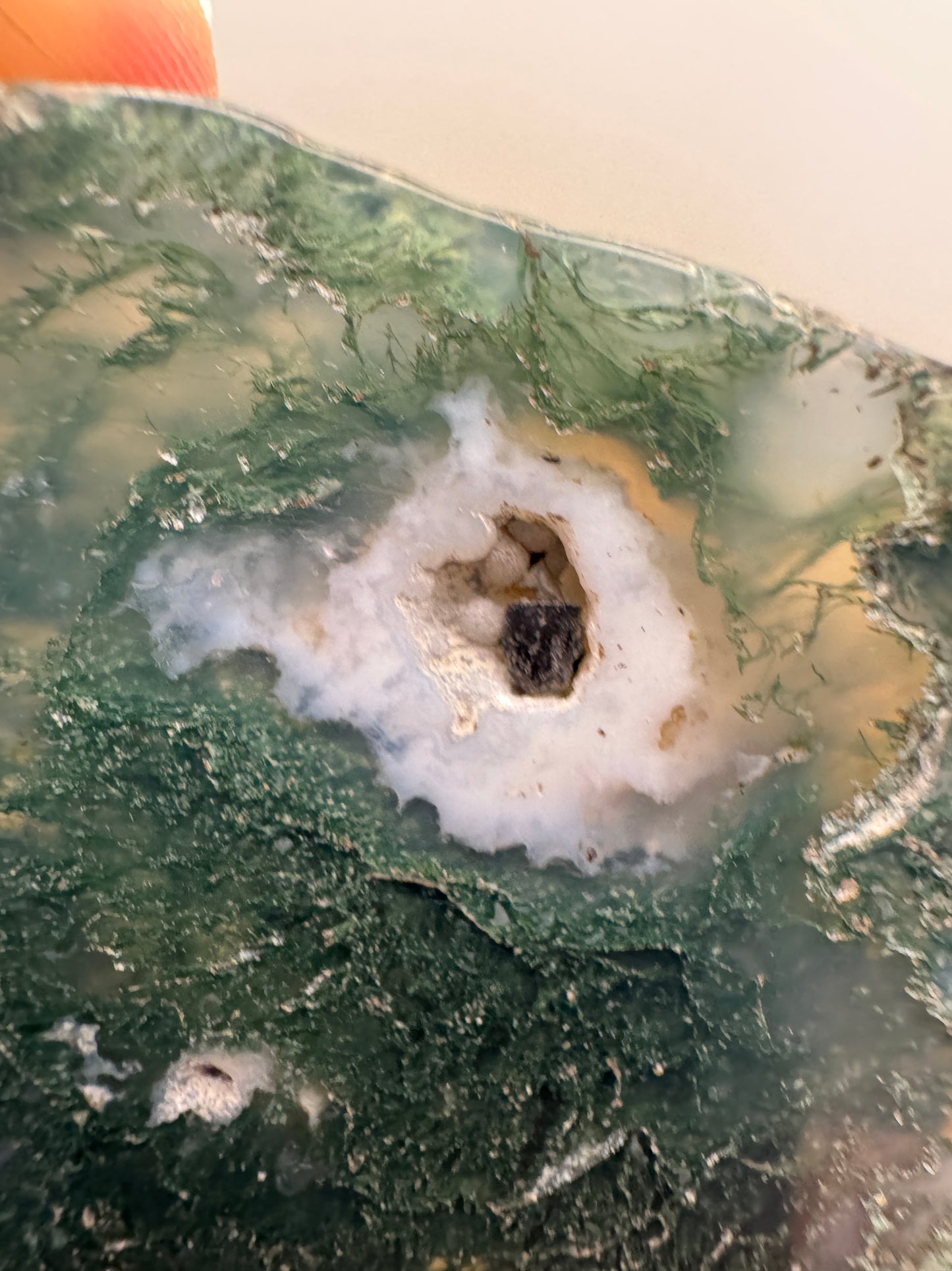 Moss Agate Slice