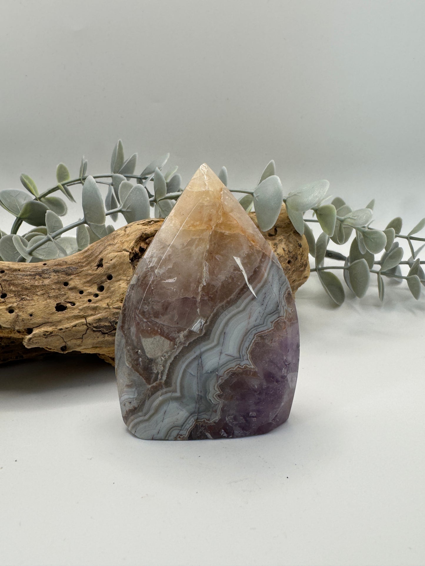 Amethyst Agate Teardrop/Freeform