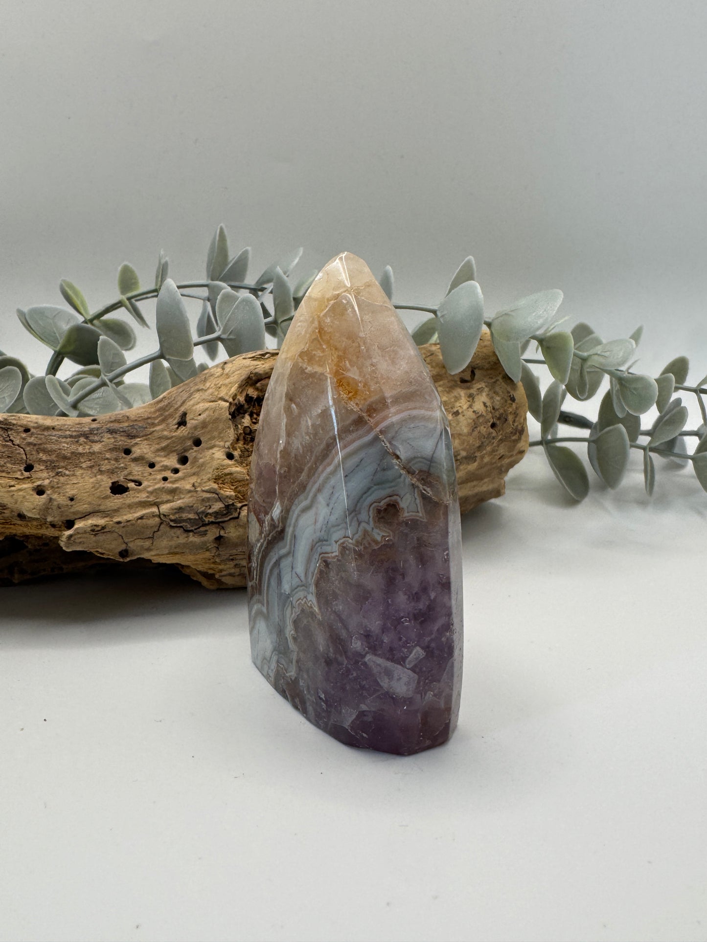 Amethyst Agate Teardrop/Freeform
