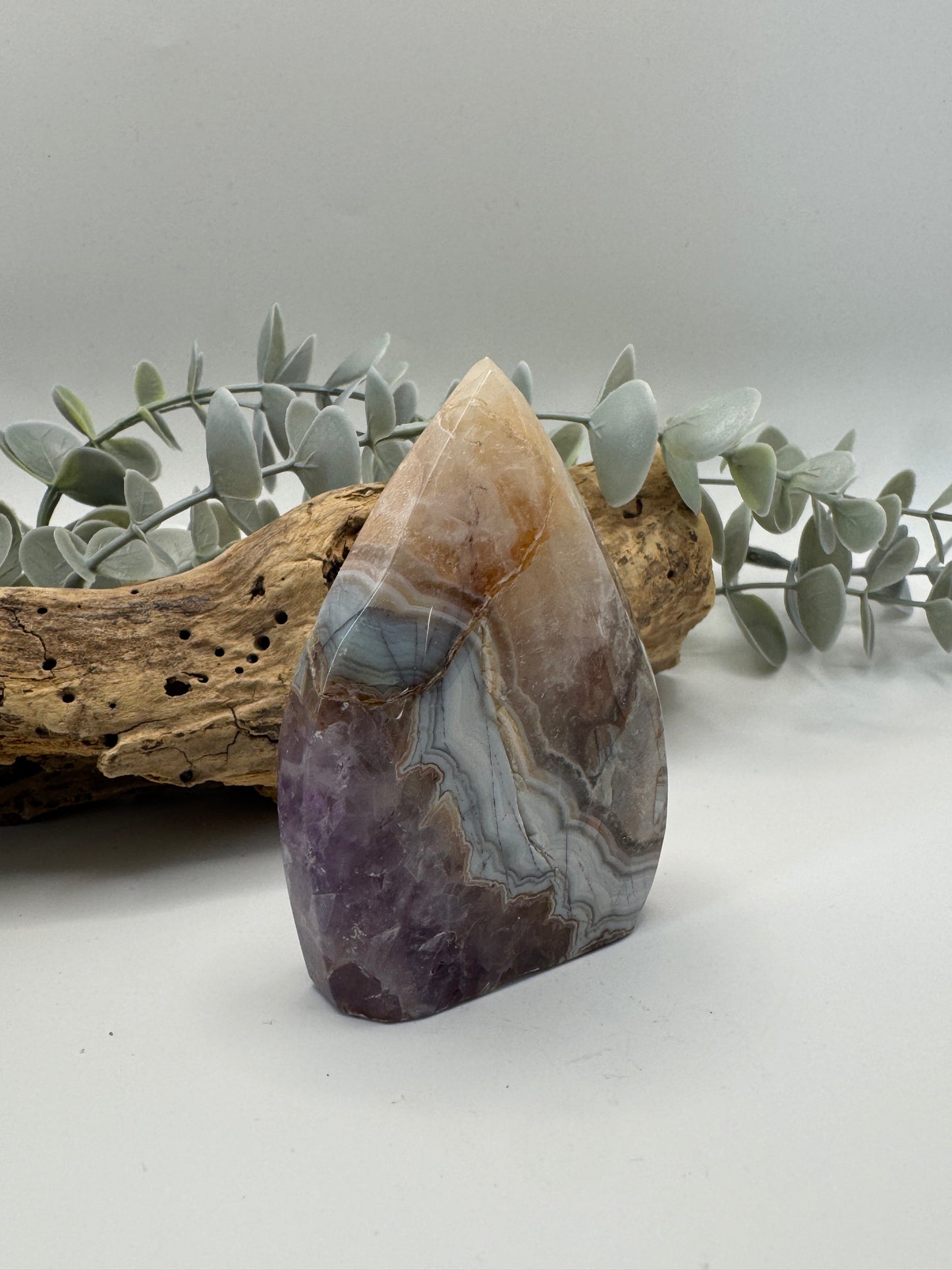 Amethyst Agate Teardrop/Freeform