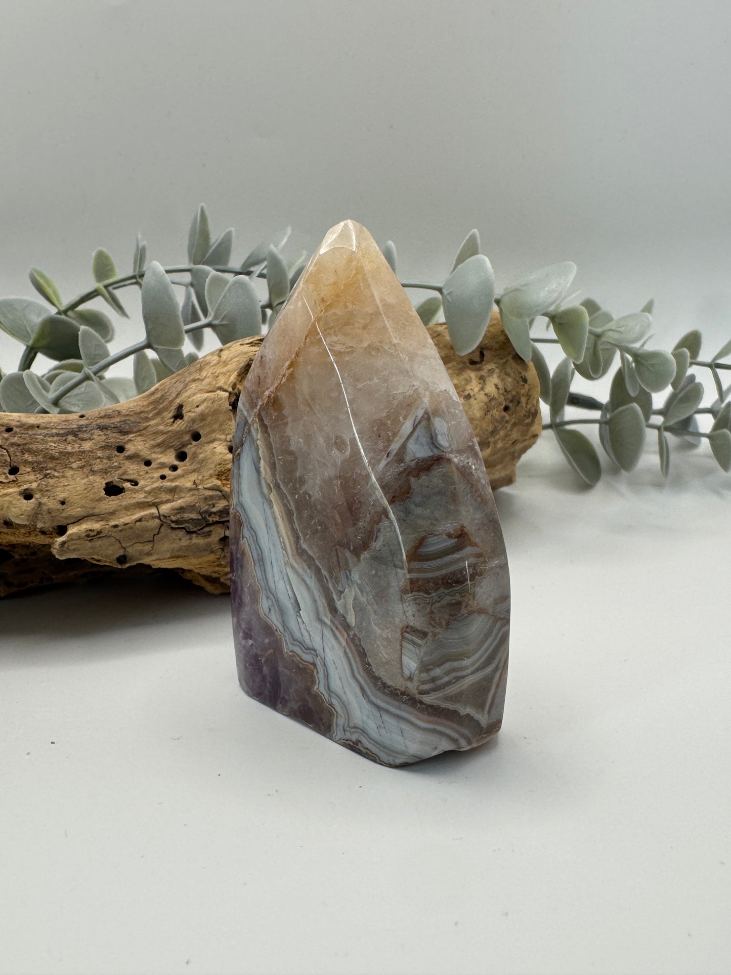 Amethyst Agate Teardrop/Freeform