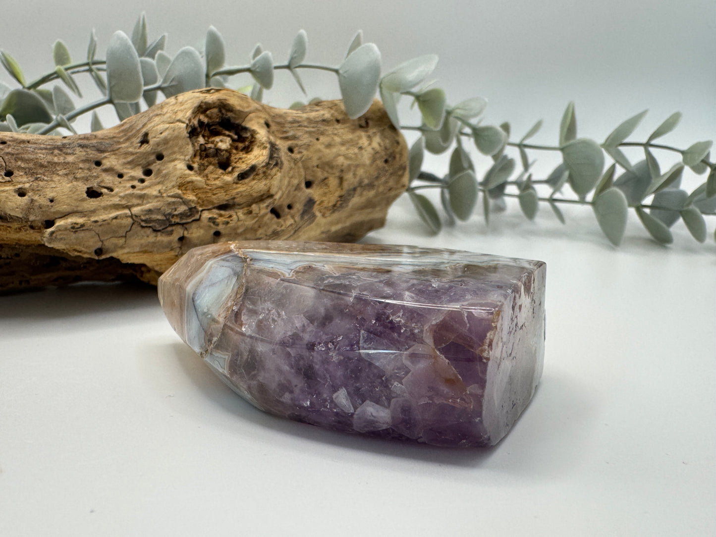 Amethyst Agate Teardrop/Freeform