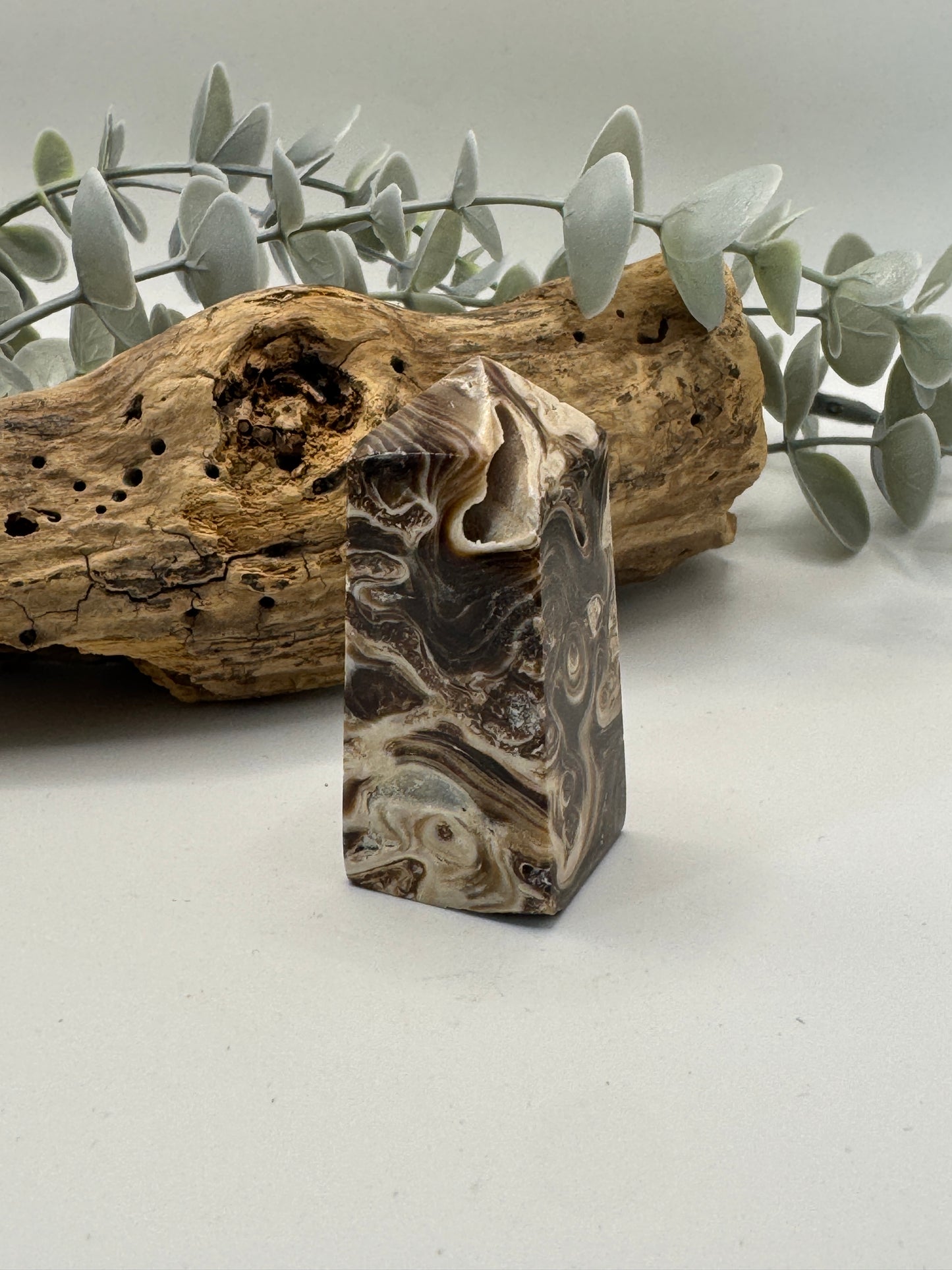 Chocolate Calcite Tower