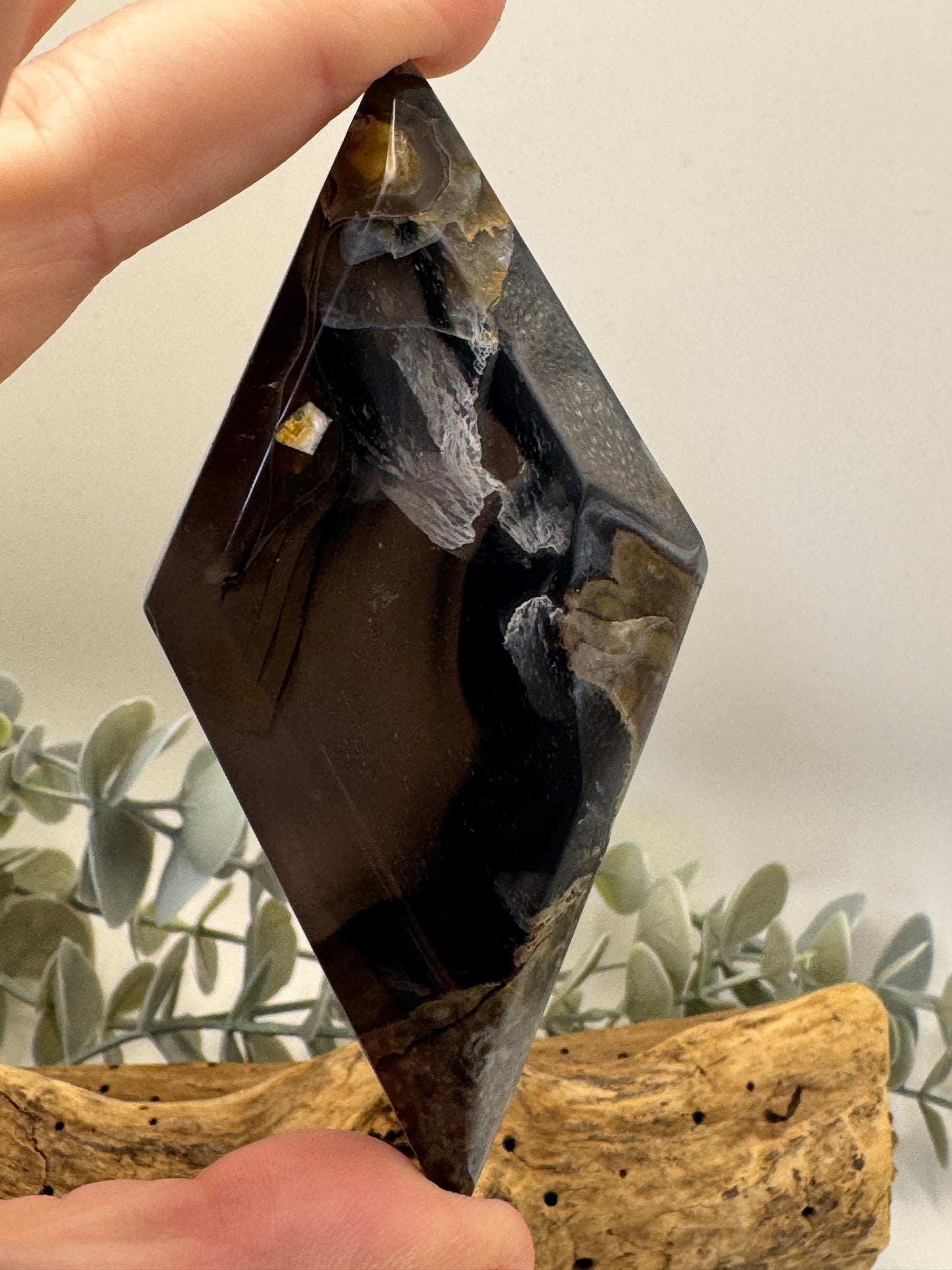 Volcanic Agate Rhombus