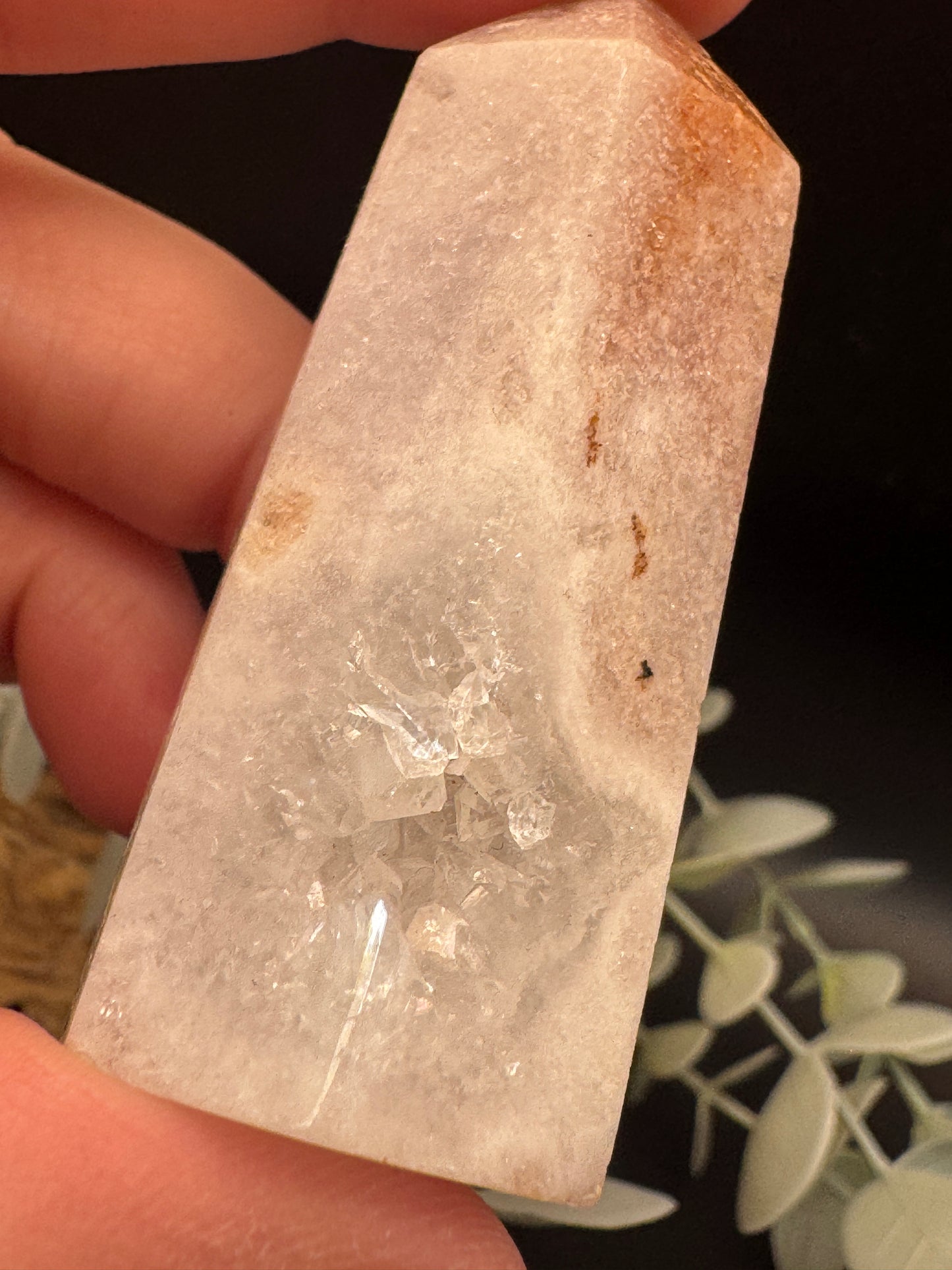 Pink Amethyst Point