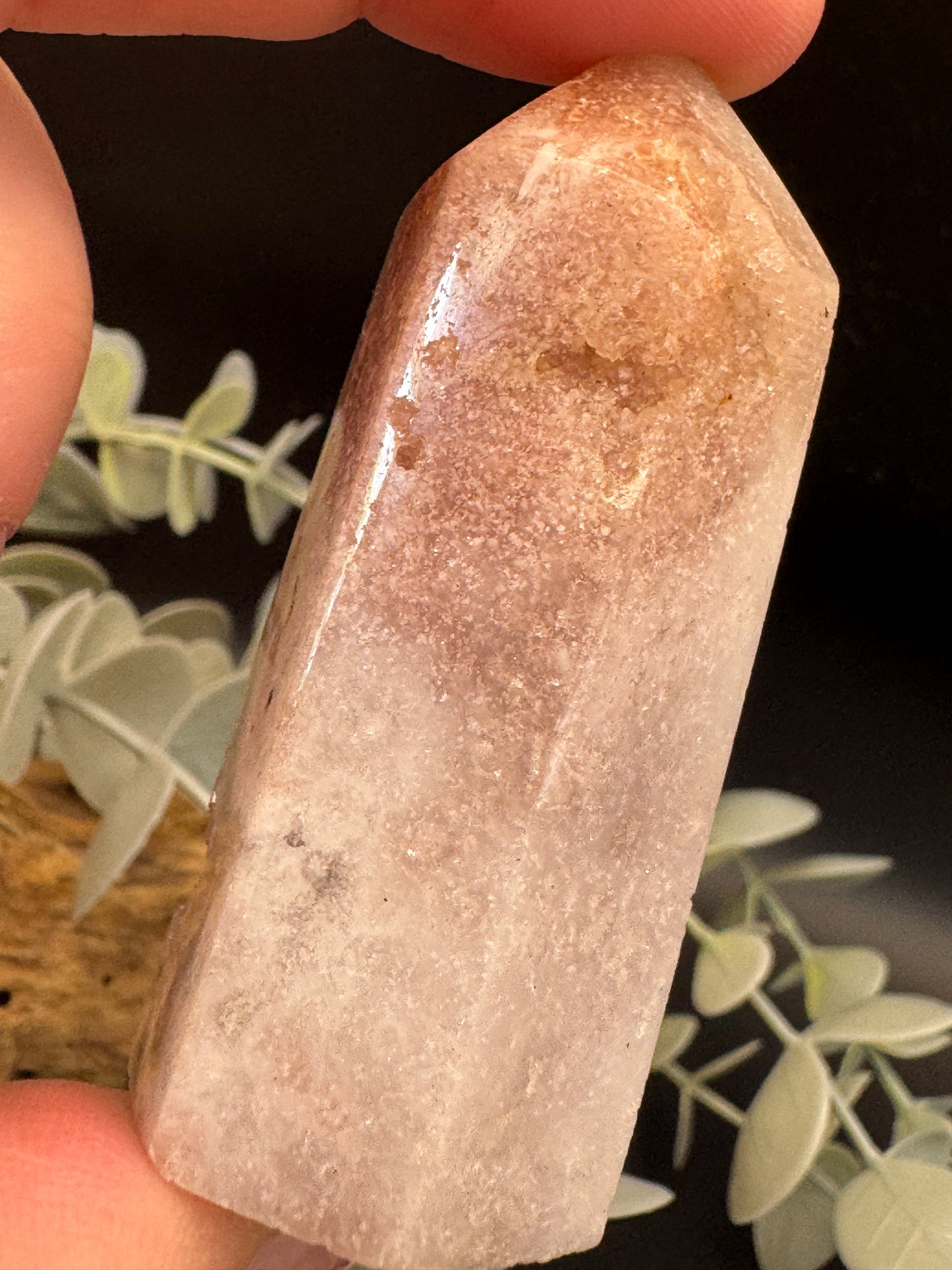 Pink Amethyst Point