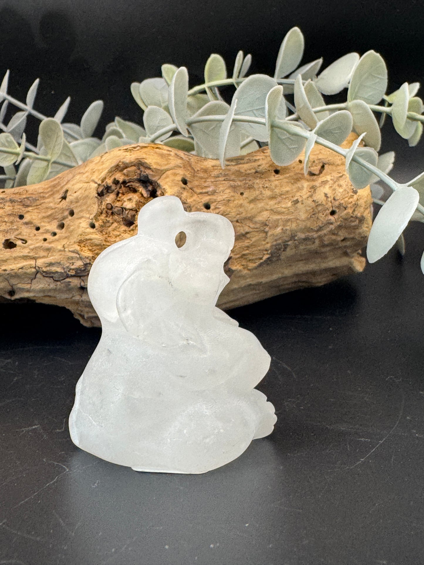 Clear Quartz Elephant