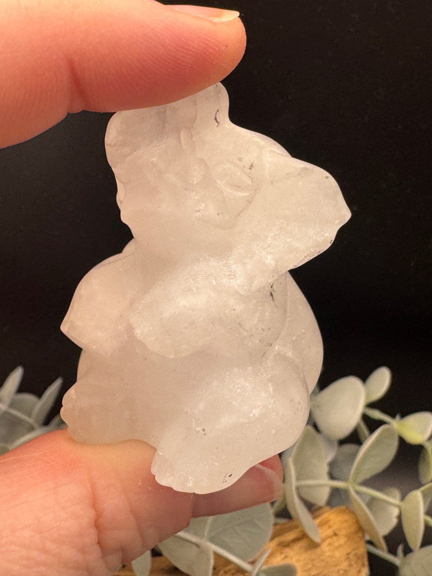 Clear Quartz Elephant