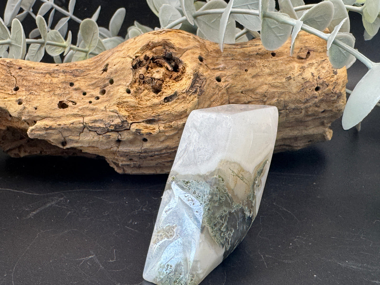 Moss Agate Rhombus