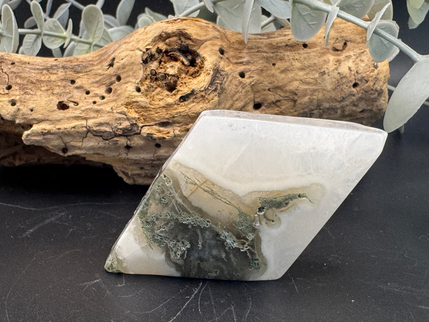 Moss Agate Rhombus