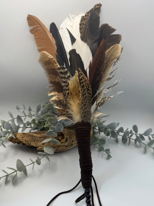 Feather Smudging Wand