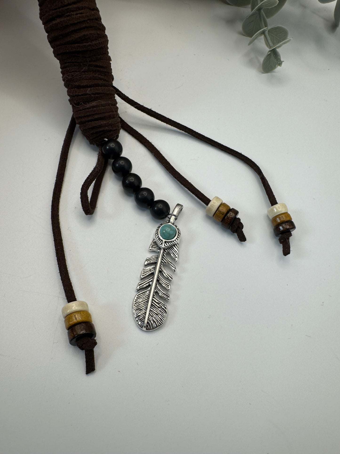 Feather Smudging Wand