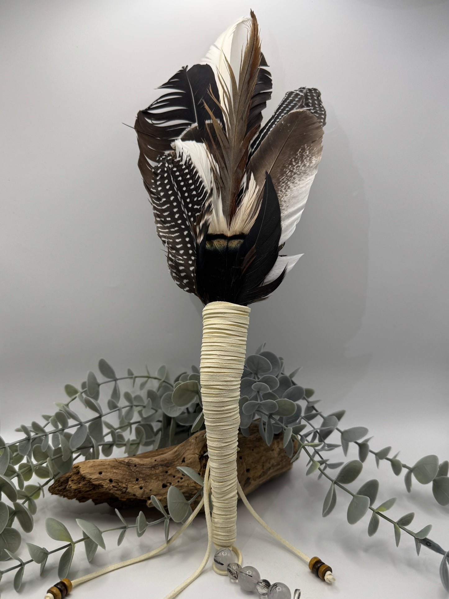 Feather Smudging Wand