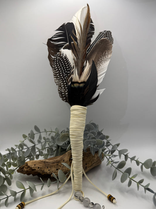 Feather Smudging Wand