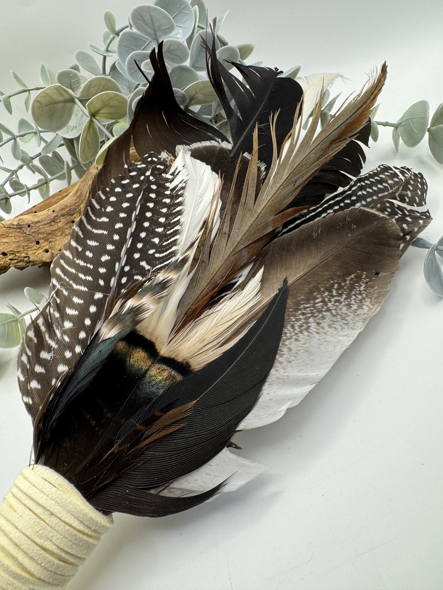 Feather Smudging Wand