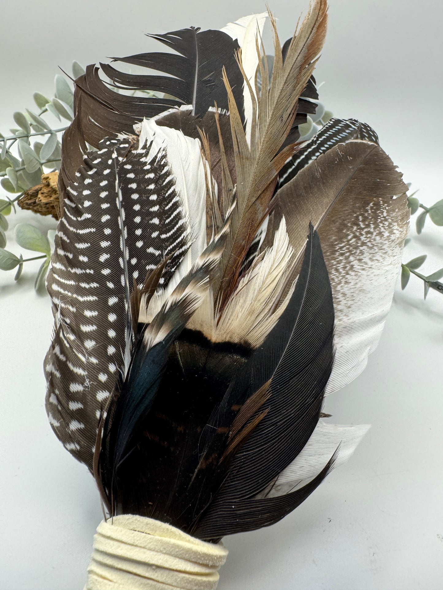 Feather Smudging Wand