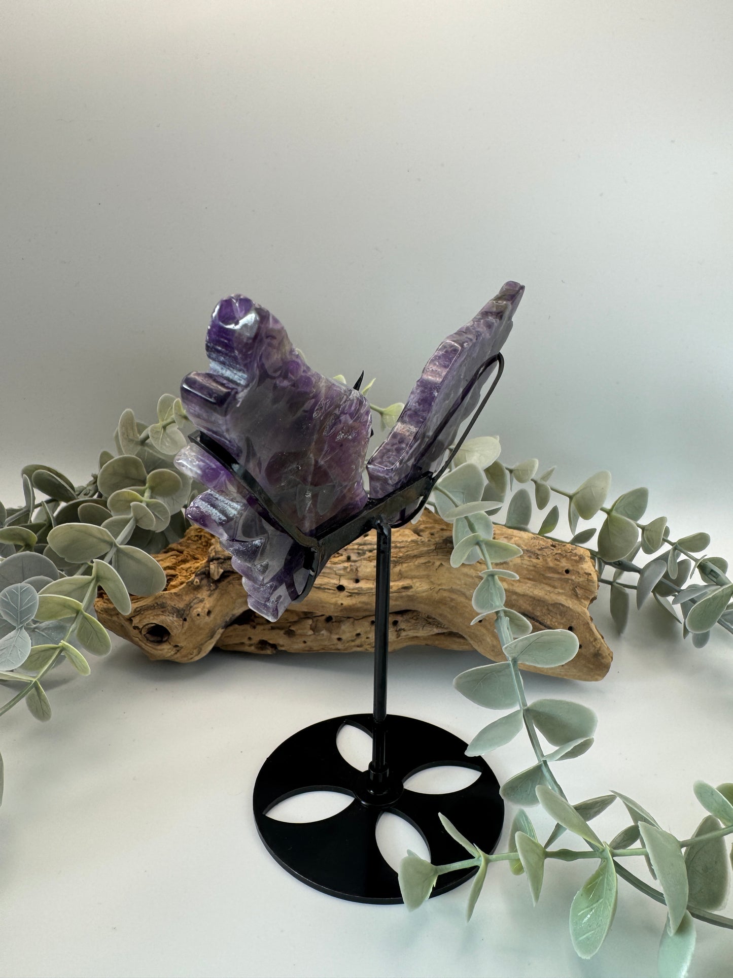 Amethyst Wings on Unicorn Stand
