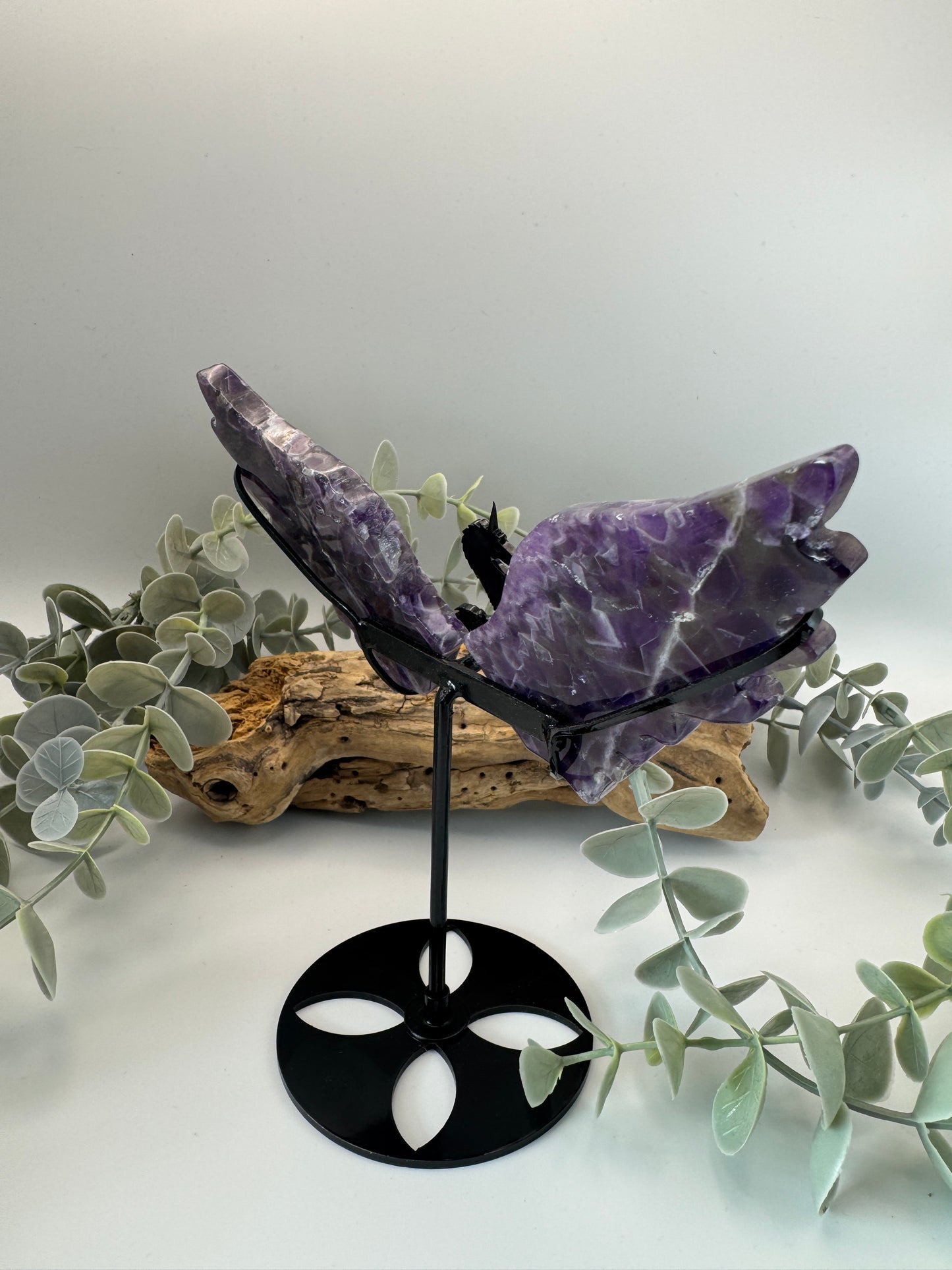 Amethyst Wings on Unicorn Stand