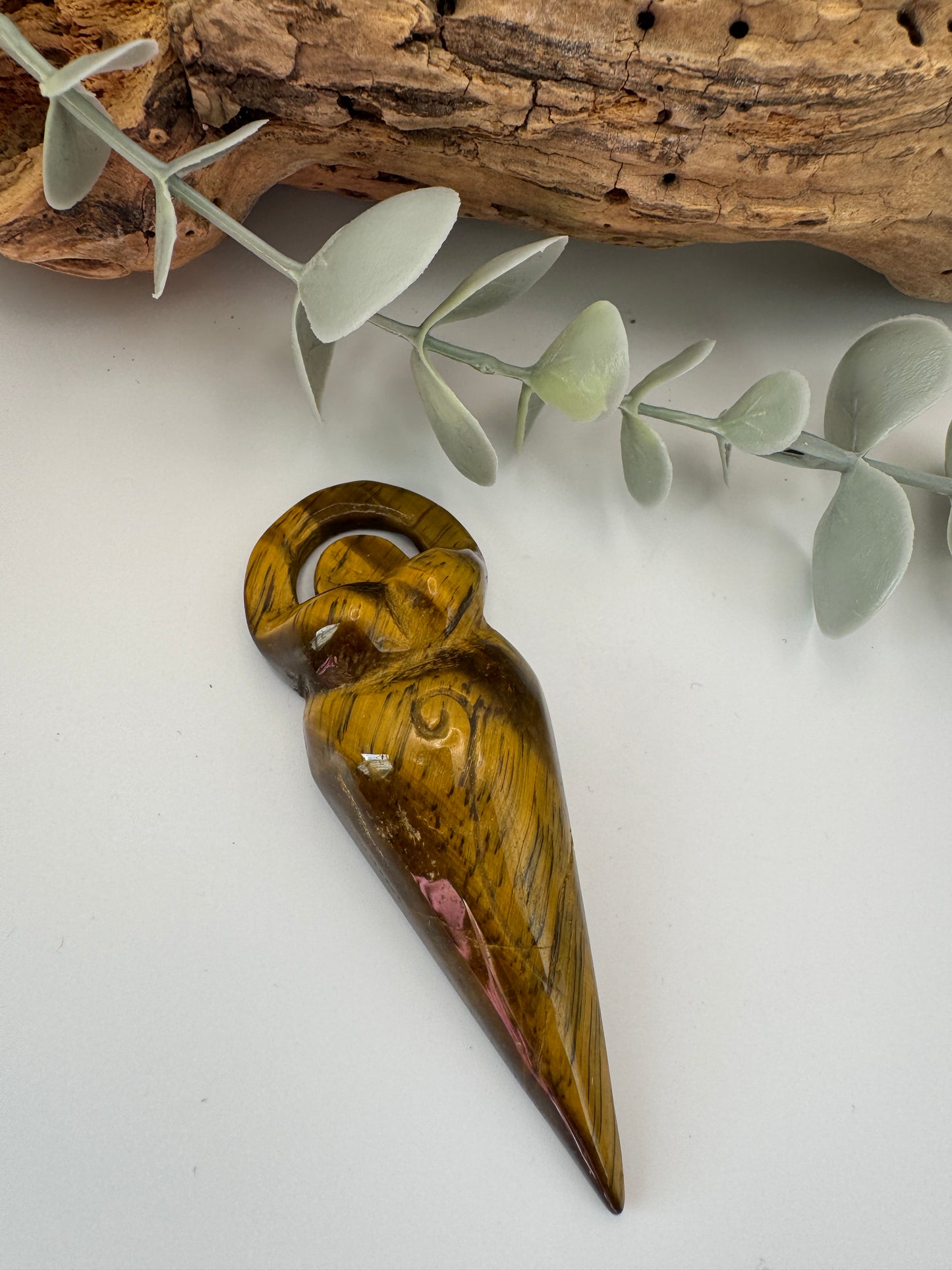 Tigers Eye Goddess