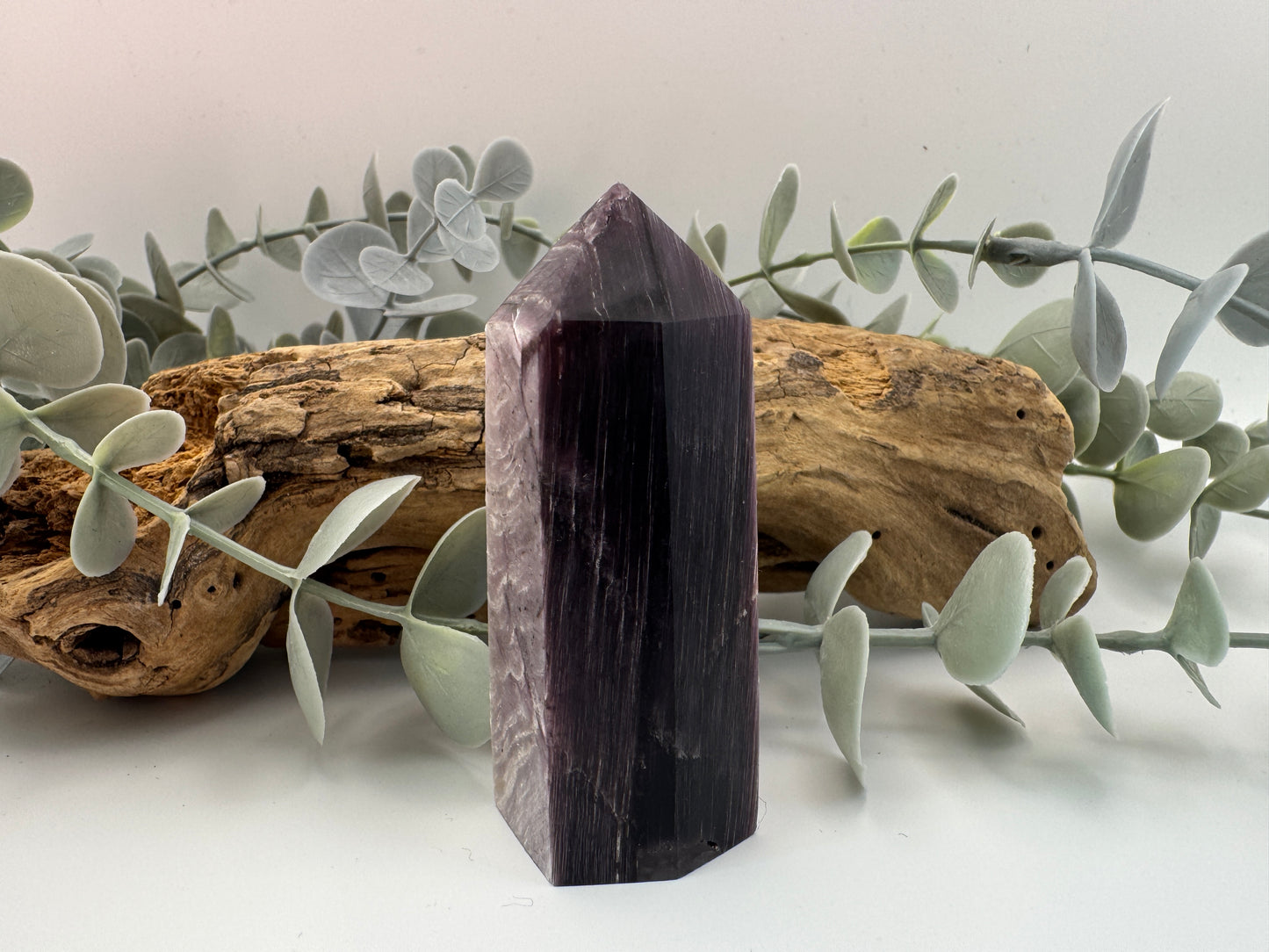 Lepidolite Point