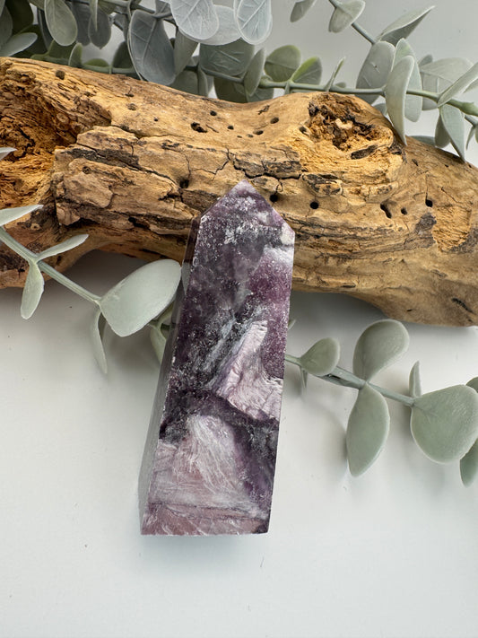 Lepidolite Tower