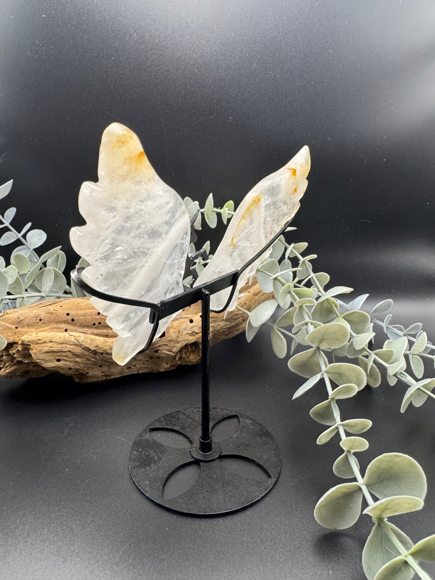 Golden Healer Wings on Unicorn Stand