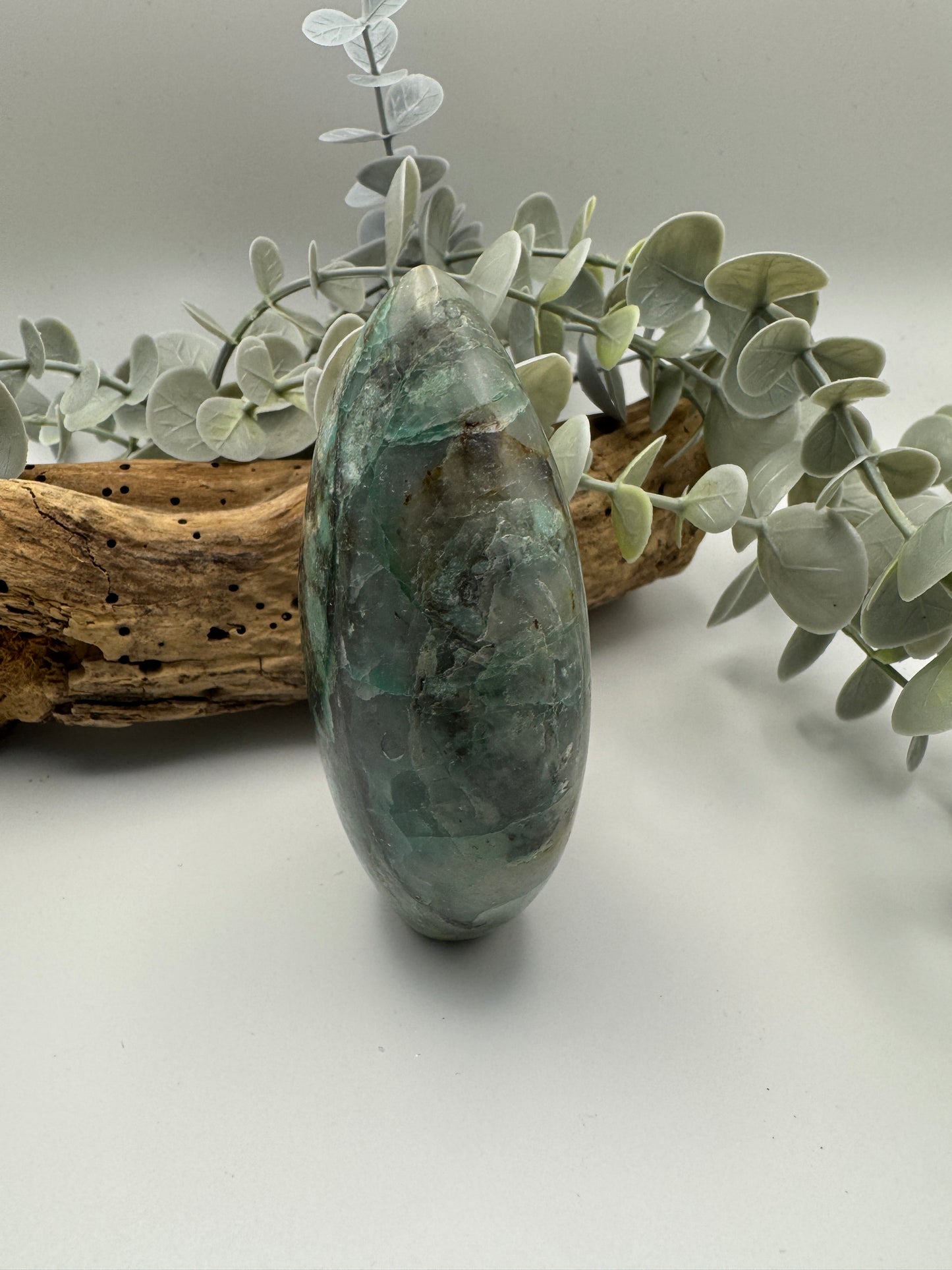 Turquoise with Quartz Freeform
