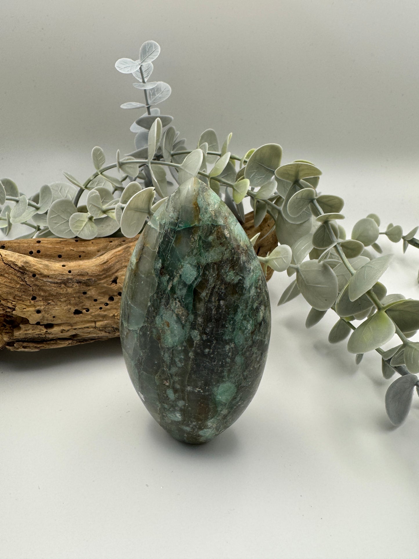 Turquoise with Quartz Freeform