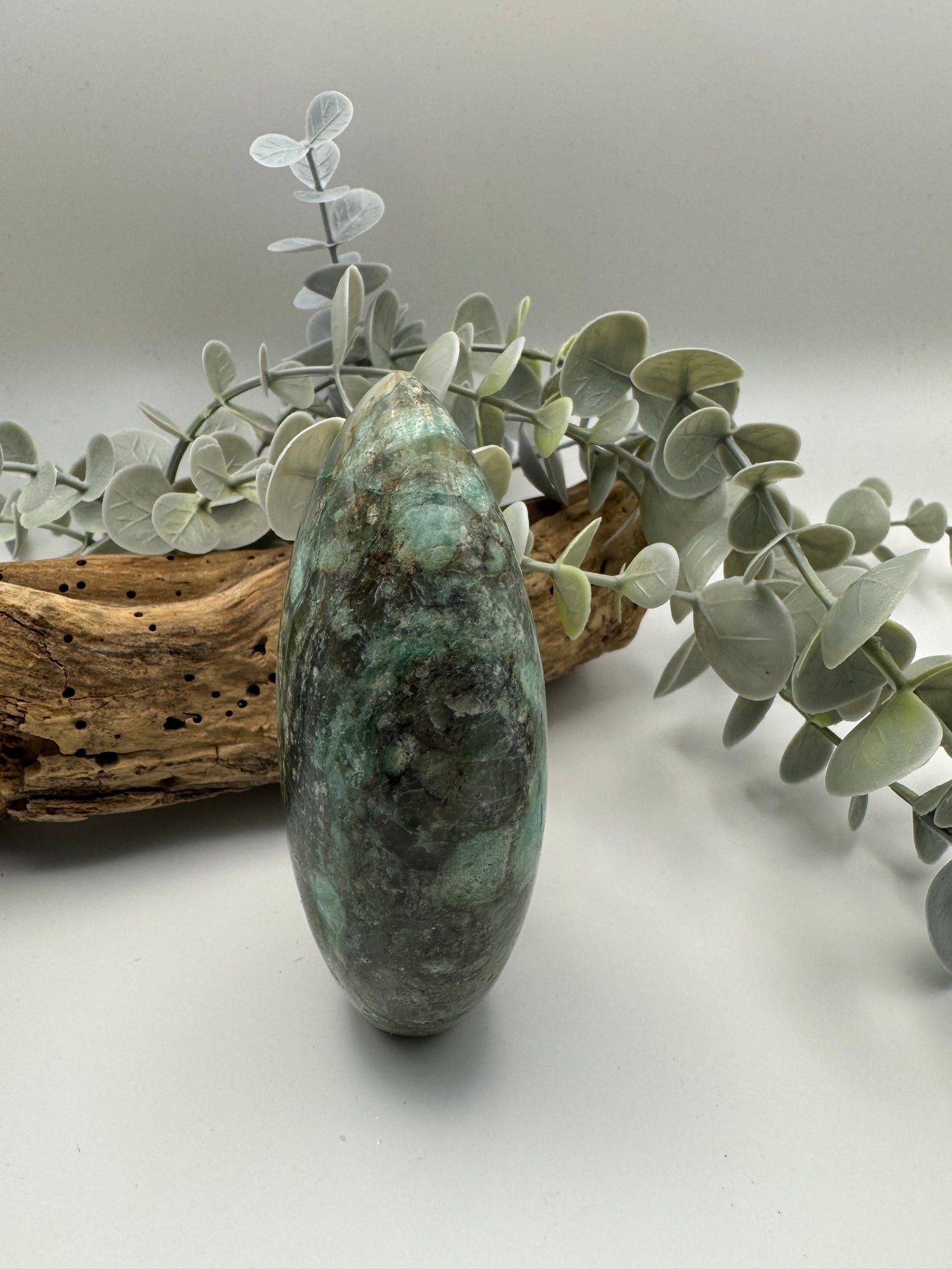 Turquoise with Quartz Freeform