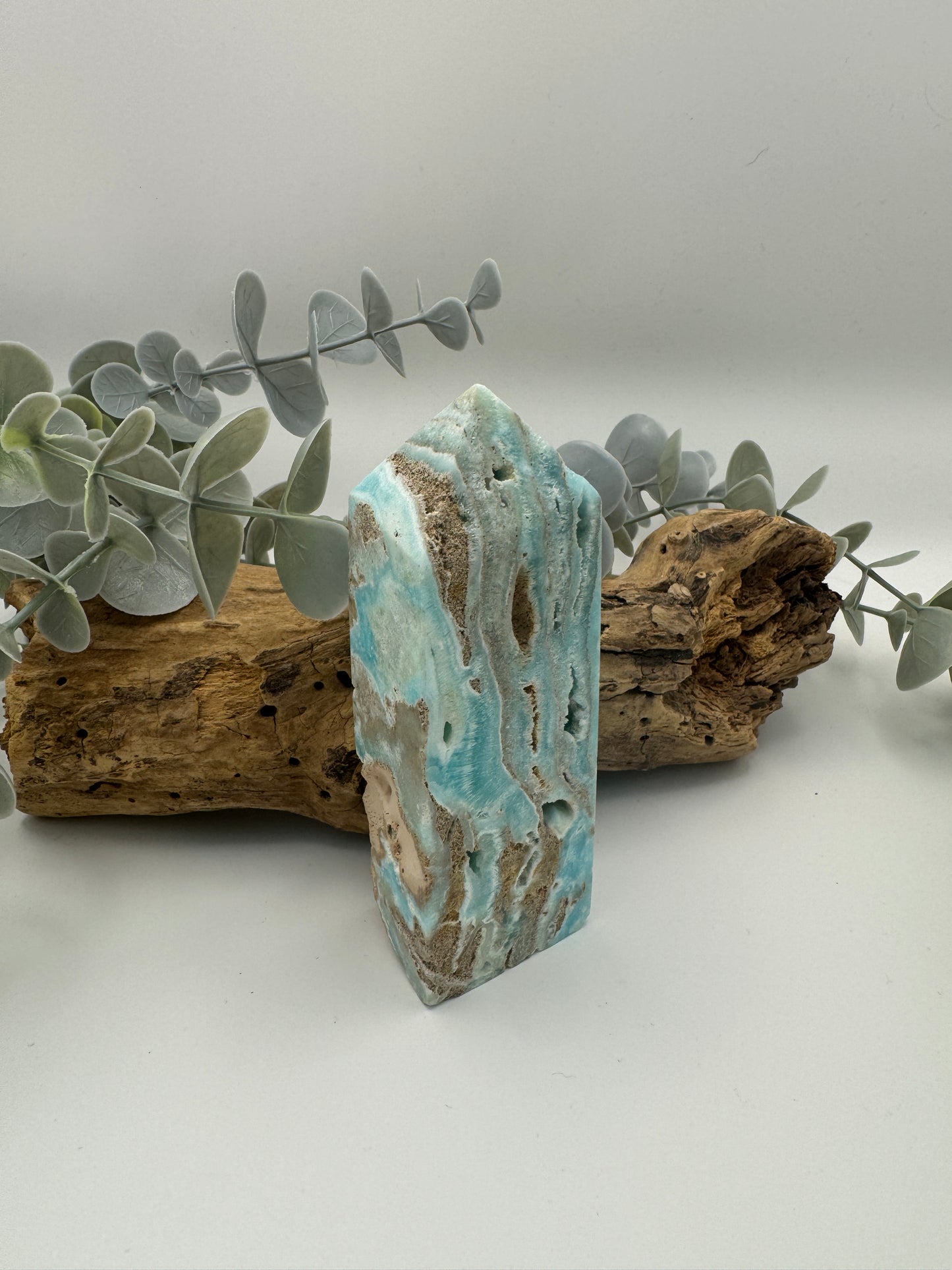 Blue Aragonite Tower