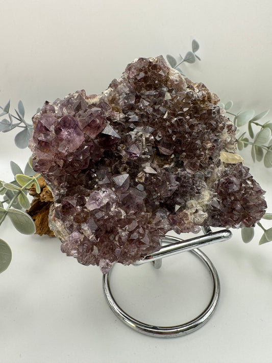 Amethyst Cluster with Stand