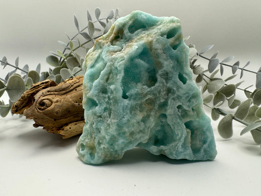 Blue Aragonite Freeform