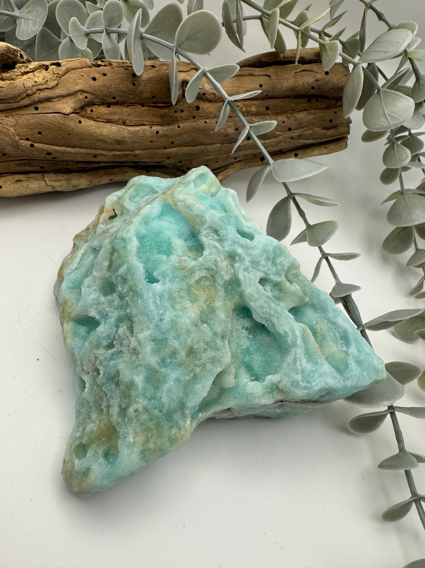Blue Aragonite Freeform