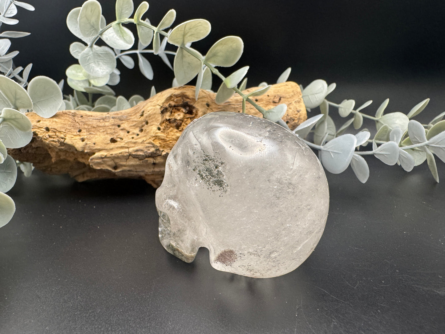 Garden Quartz Skull