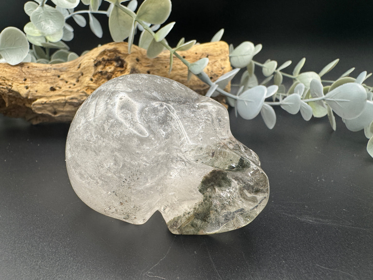 Garden Quartz Skull
