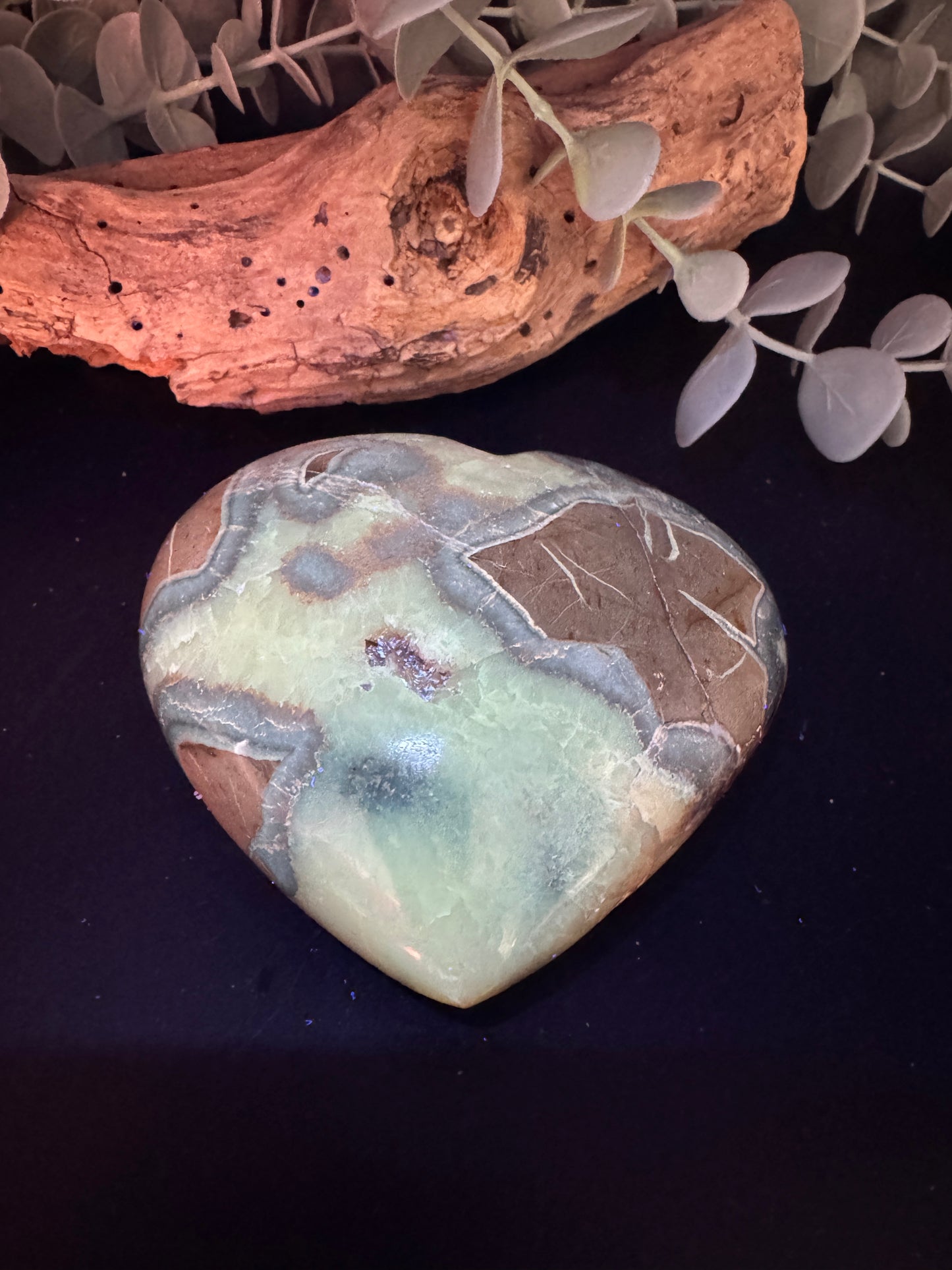 Septarian Heart