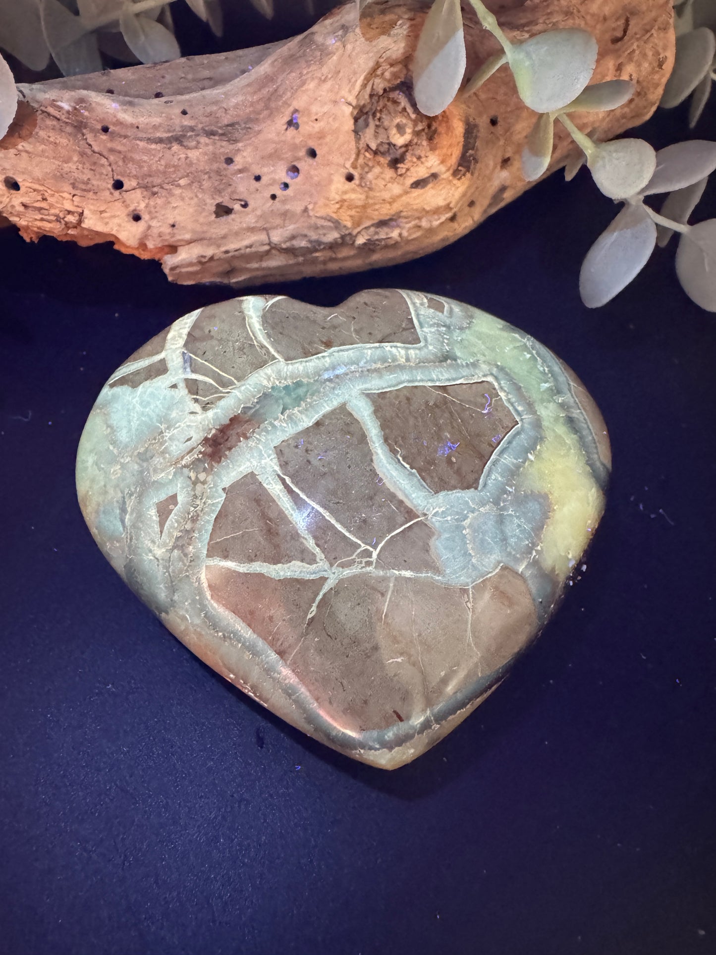 Septarian Heart
