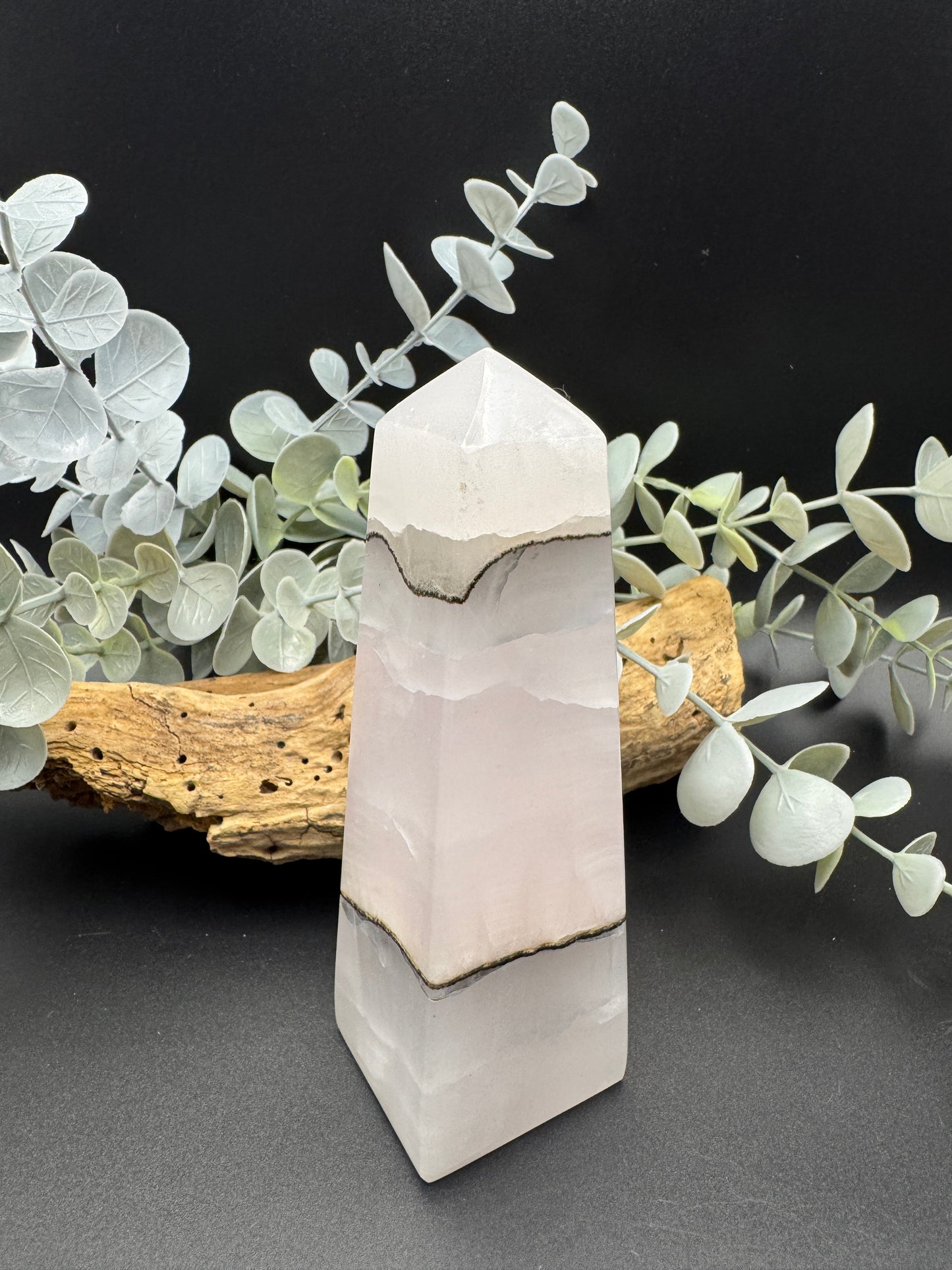 Pink Calcite Tower