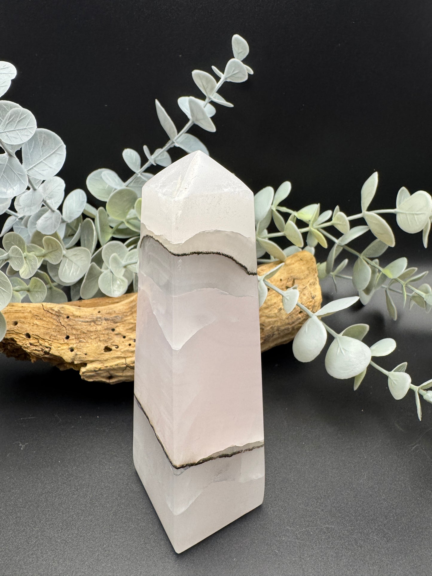 Pink Calcite Tower