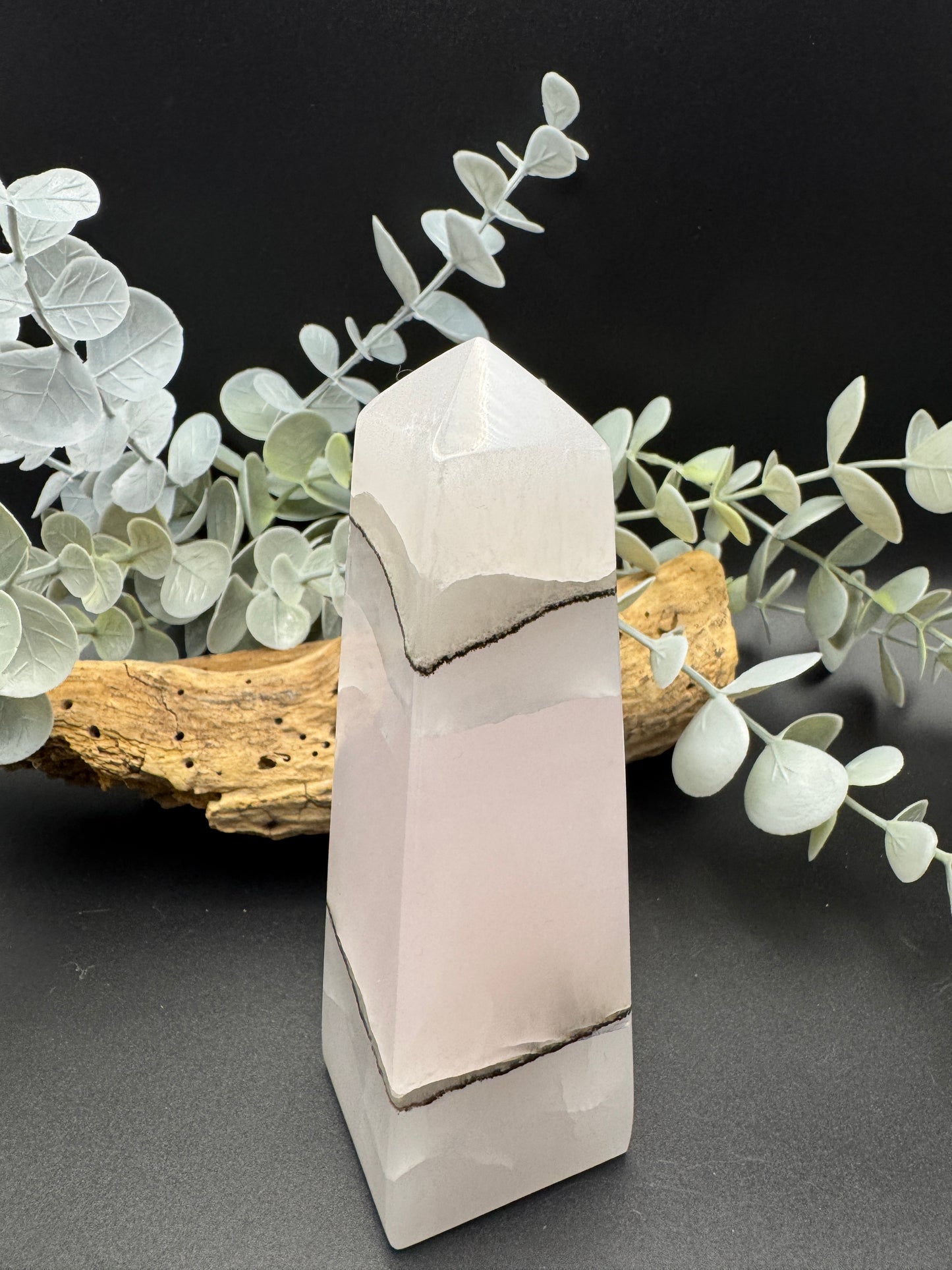 Pink Calcite Tower