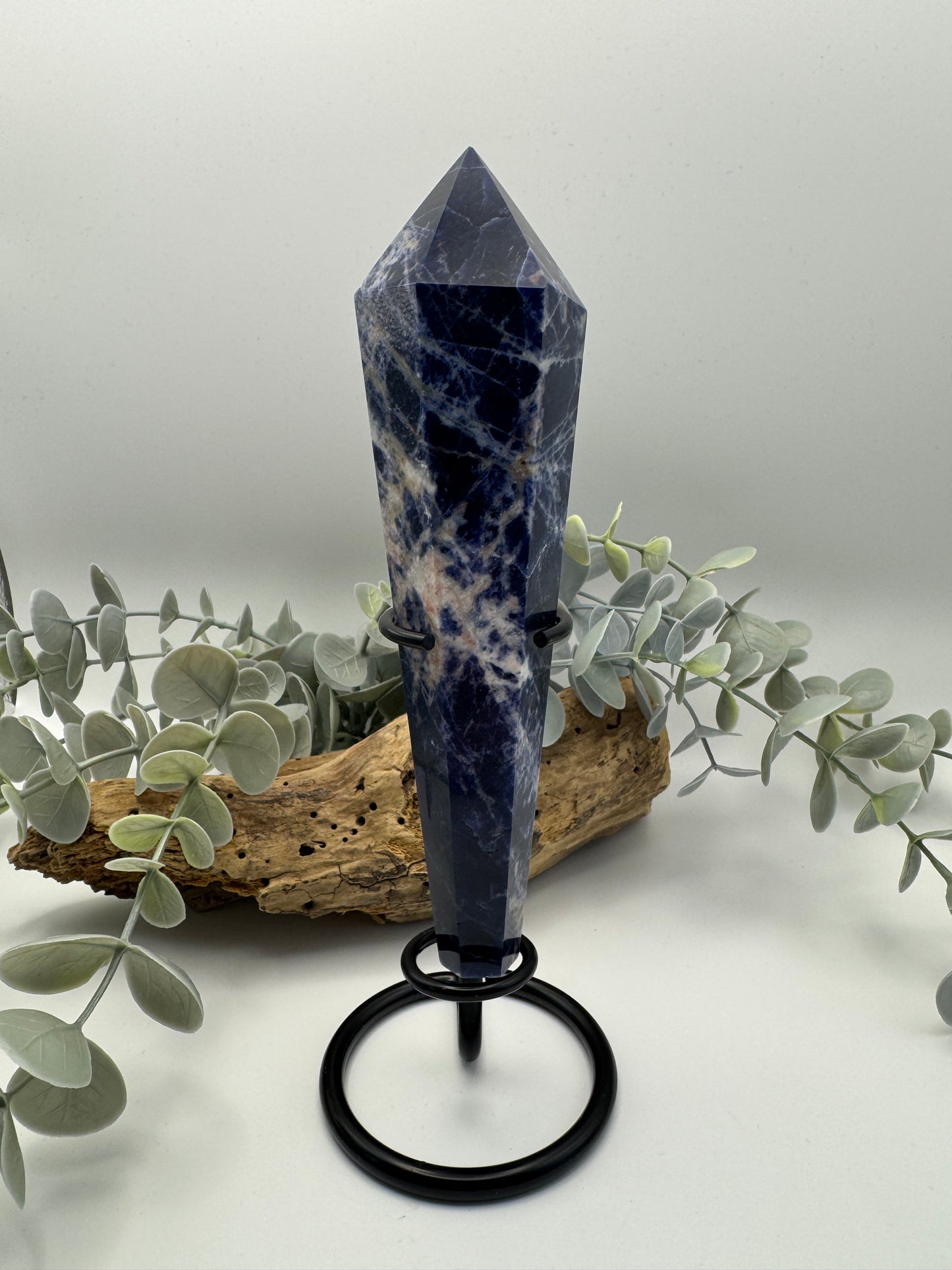 Sodalite Wand with Stand
